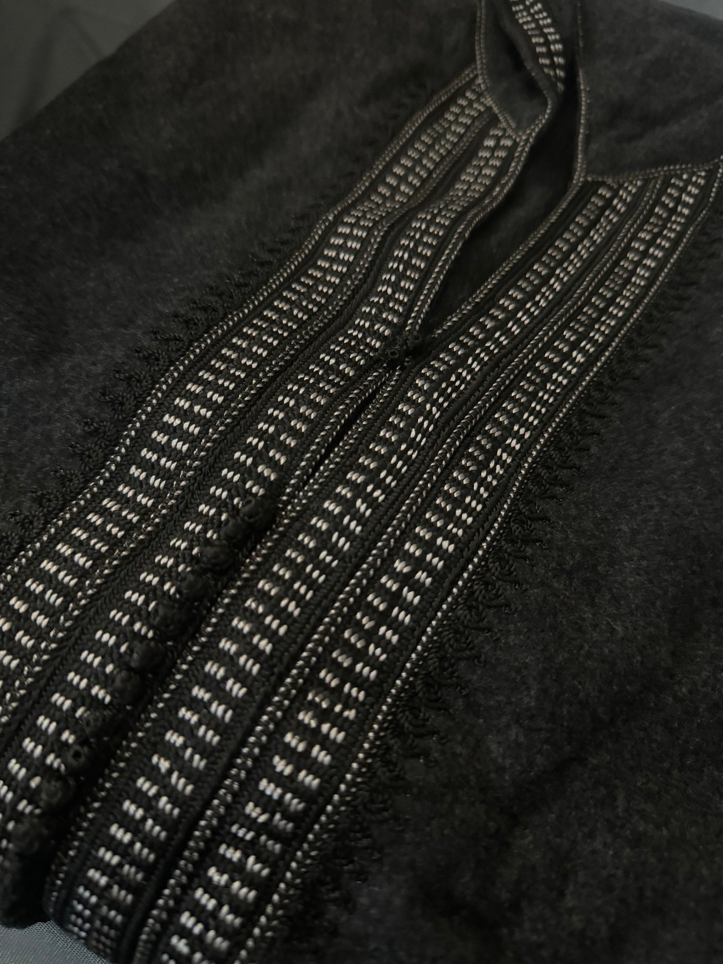 Wide Embroidery - Djellaba
