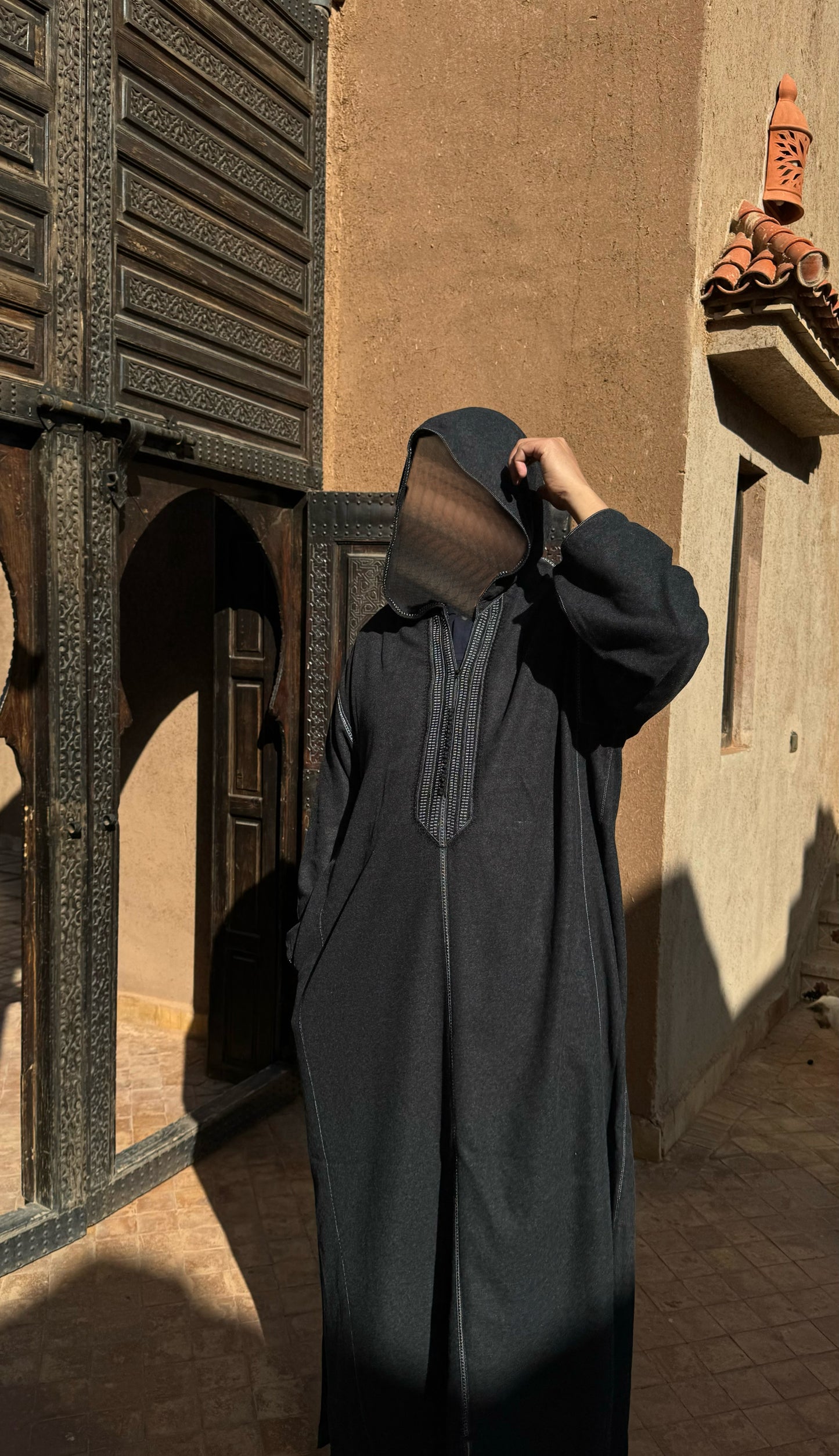 Wide Embroidery - Djellaba